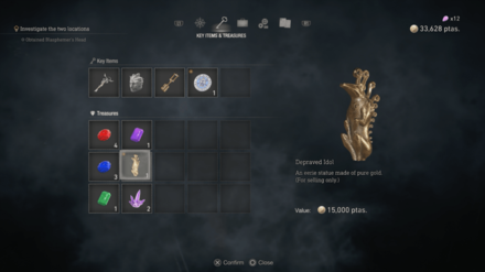 Resident Evil 4 Remake - Depraved Idol Treasure.png