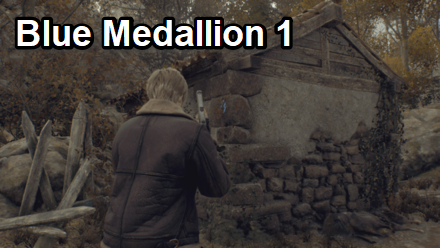 Farm Blue Medallion 1 Location  Resident Evil 4 Remakemode:scale