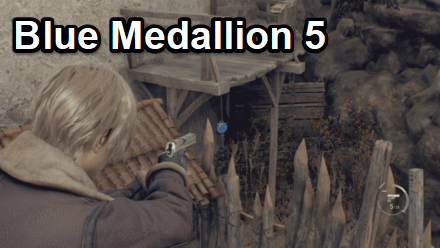 Farm Blue Medallion 5 Location  Resident Evil 4 Remakemode:scale