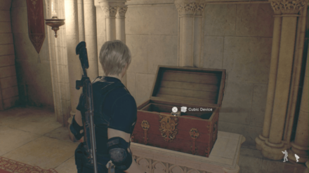 Resident Evil 4 Remake - Cubic Device In-Game