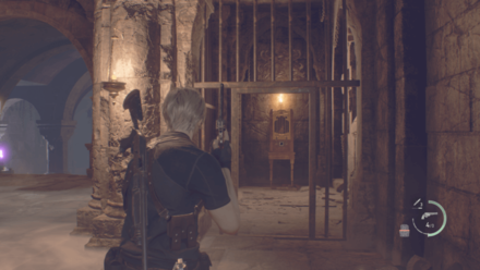 Resident Evil 4 Remake - Audience Chamber Lock Box In-Game