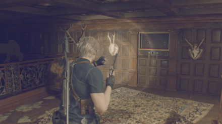 Resident Evil 4 Remake - South Library Lock Box In-Game
