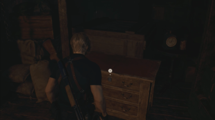 Resident Evil 4 Remake - Brass Pocket Watch In Game