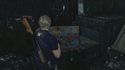 Resident Evil 4 Remake - Lake Red9 Handgun In Game