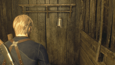 Resident Evil 4 Remake - Small Cave Shrine Ruby In Game