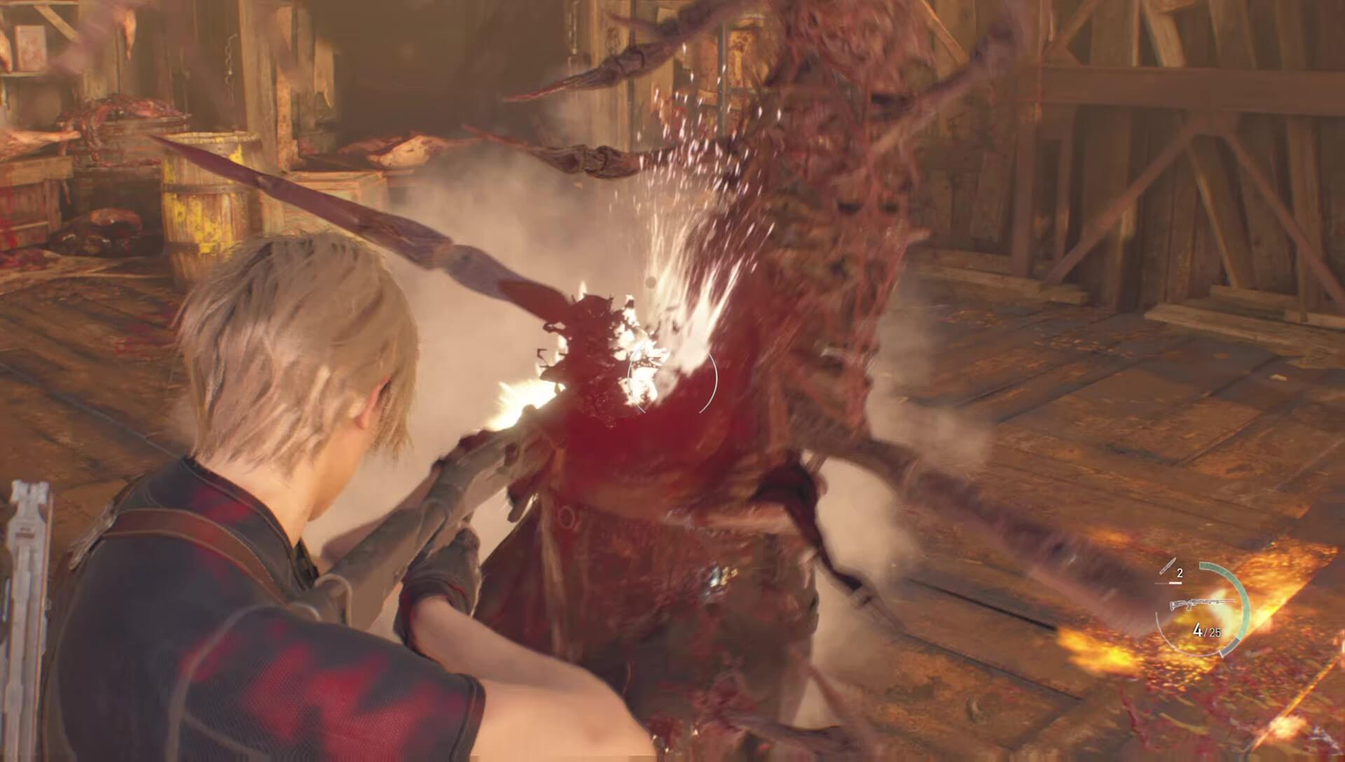 RE4 Remake - Target Mendez Spine