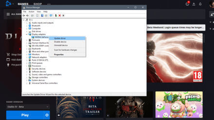 Diablo 4 - Update drivers