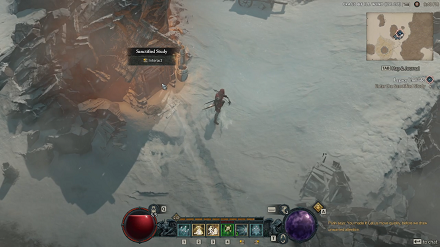 Diablo IV - Sanctified Study entrance