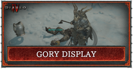 Diablo IV - Gory Display Top Banner