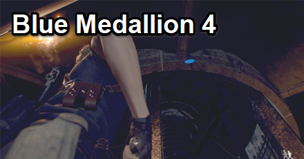Castle Gate Blue Medallion 4 Location  Resident Evil 4 Remakemode:scale