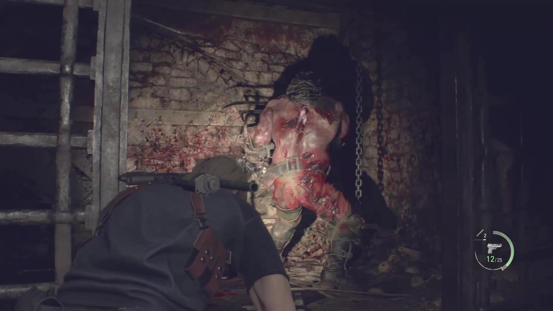 RE4 Remake - Stealth Attack on Garrador