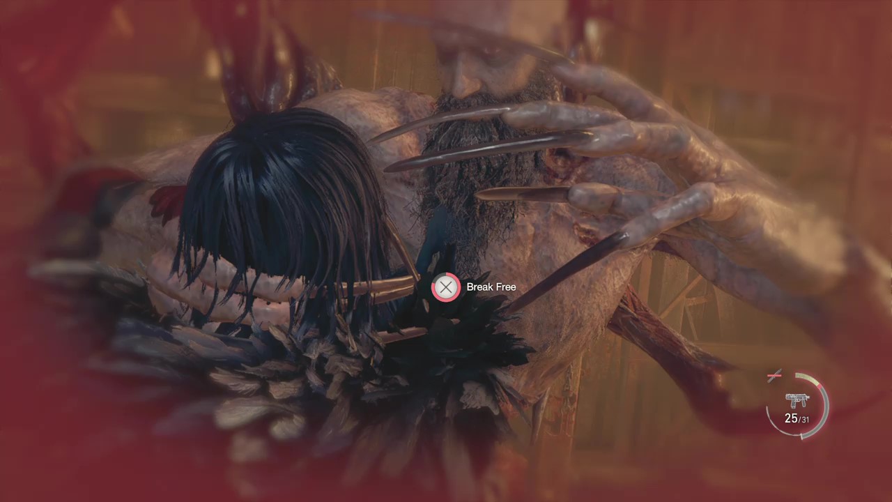 Resident Evil 4 Remake - Mendez Boss Fight Grab Attack