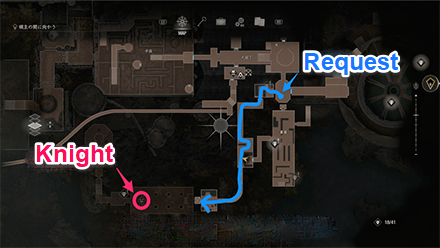 Resident Evil 4 Remake - Knight Map Directions