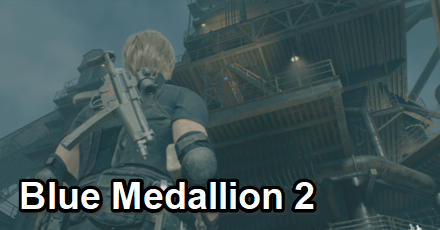 Cargo Depot Blue Medallion 2 Location  Resident Evil 4 Remakemode:scale