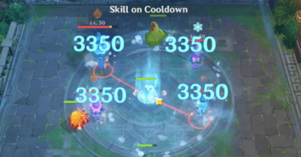 Genshin - Big Attack Between Mechanici