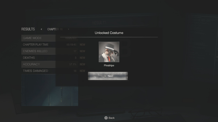 Resident Evil 4 Remake - Leon Pinstripe Costume Unlocked