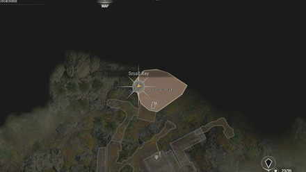 Resident Evil 4 Remake - Chapter 4 Small Key 4 Map Location