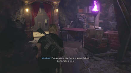 Resident Evil 4 Remake - Depths Shooting Range Elevator In-Game