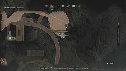 Resident Evil 4 Remake -  Depths Merchant Map Location