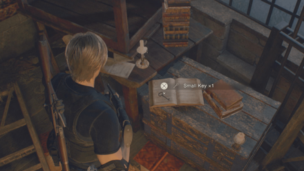 Resident Evil 4 Remake - Chapter 8 Small Key 6 In-Game
