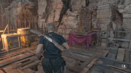 Resident Evil 4 Remake - Checkpoint Elegant Headdress In Game