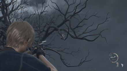 Resident Evil 4 Remake - In Front of Castle Emerald In Game