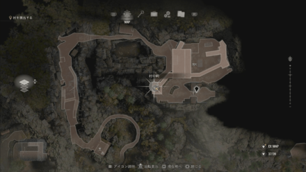 Resident Evil 4 Remake - Checkpoint Elegant Headdress Map