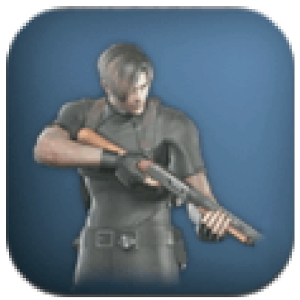 Resident Evil 4 Remake - Leon w/ Shotgun Charm
