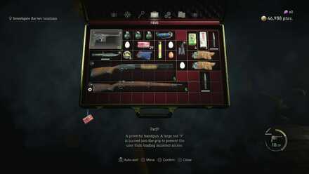 Resident Evil 4 Remake - The Inventory