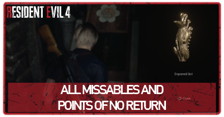 All points of no return in Resident Evil 4 remake