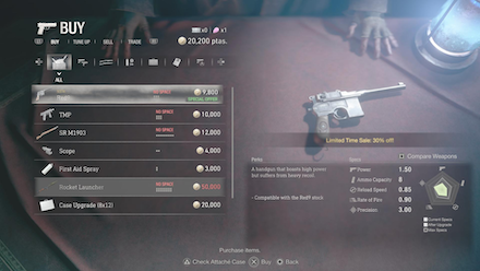 Resident Evil 4 Remake - Red9 Sold at Merchant