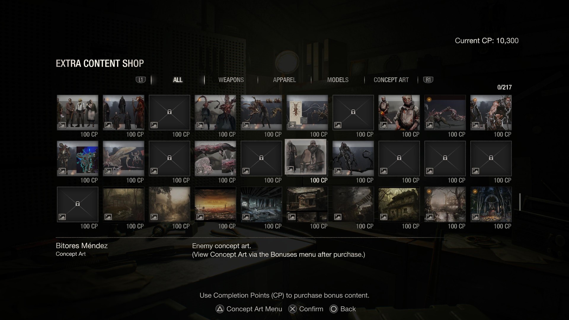 Extra Content Shop - Concept Art