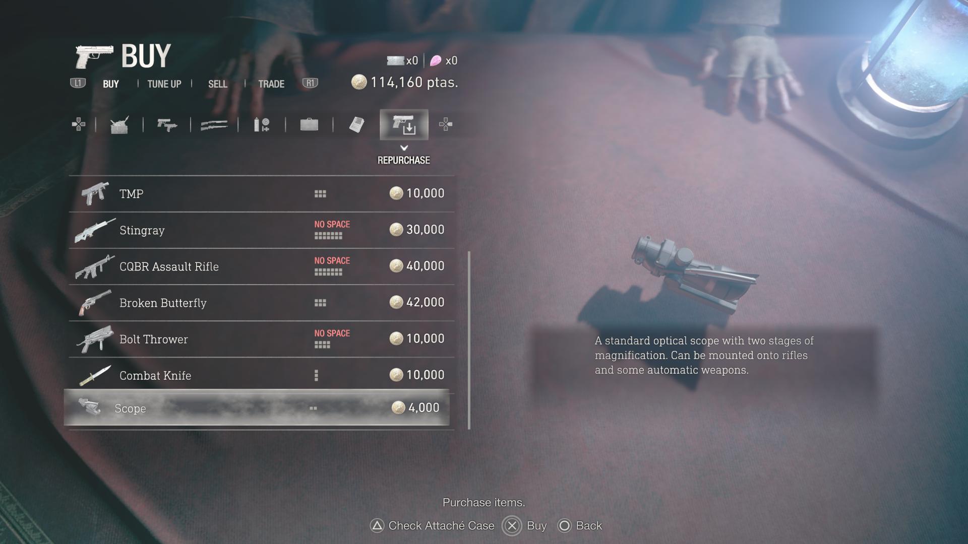 Resident Evil 4 Remake - Scope Attachment