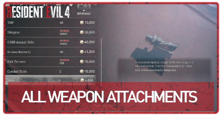 All weapon attachments