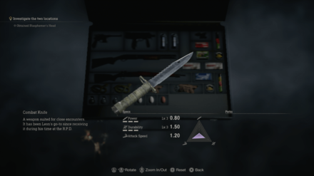 Resident Evil 4 Remake - Max Out the Combat Knife