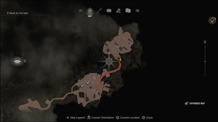 RE4R - head for the lake map 1