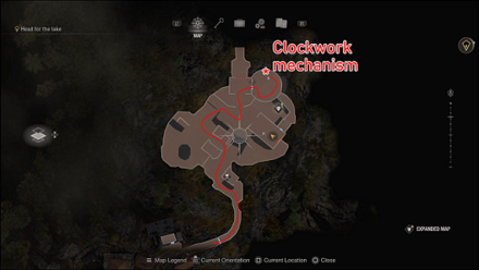 RE4R - head for the lake map 2