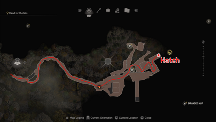 RE4R - head for the lake map 5