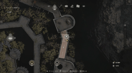 Resident Evil 4 Remake - Castle Battlements Ruby Map Location