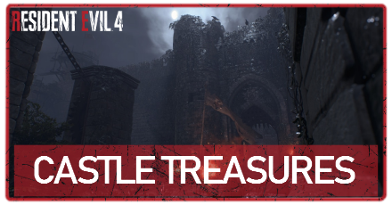 Resident Evil 4 Remake - All Castle Treasures