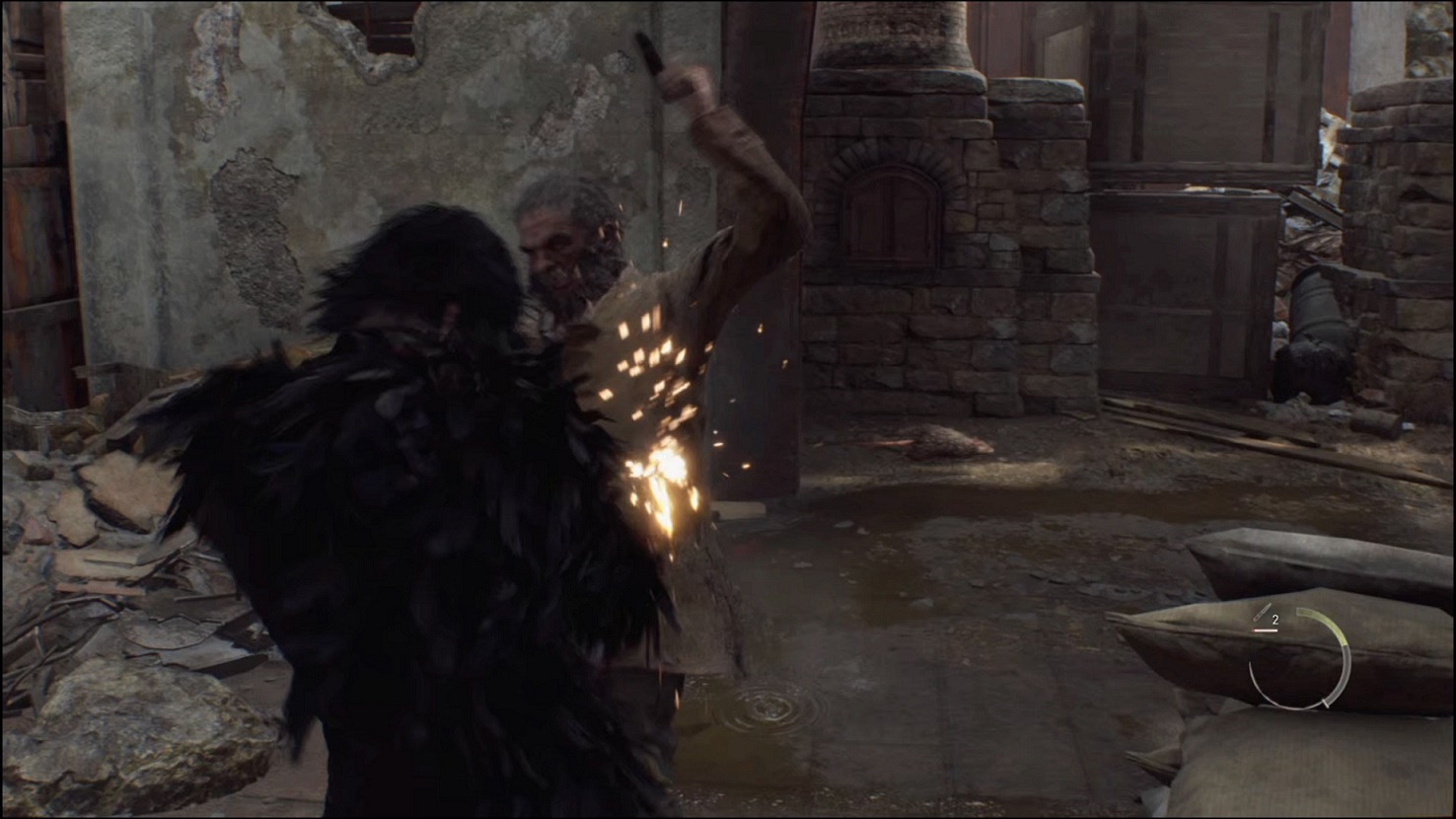 RE4R - parrying a melee attack