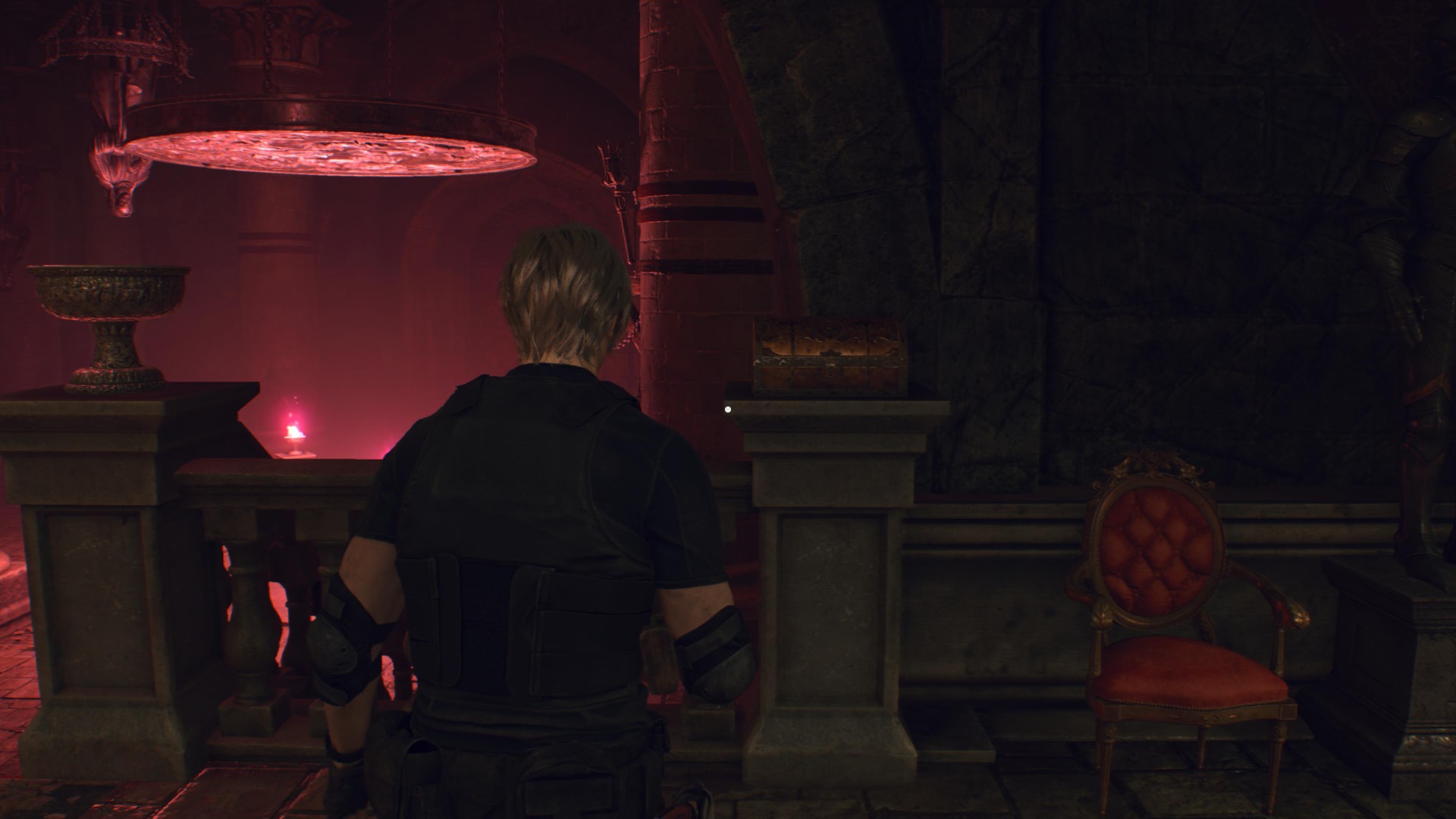 BIOHAZARD RE_4_ - Throne Room Hidden treasure - Ornate Necklace