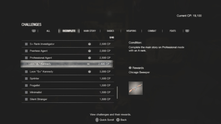 Resident Evil 4 Remake - How to Unlock the Chicago Sweeper.png