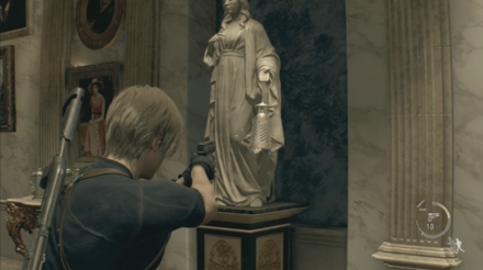 Resident Evil 4 Remake - Castle Alexandrite In-Game