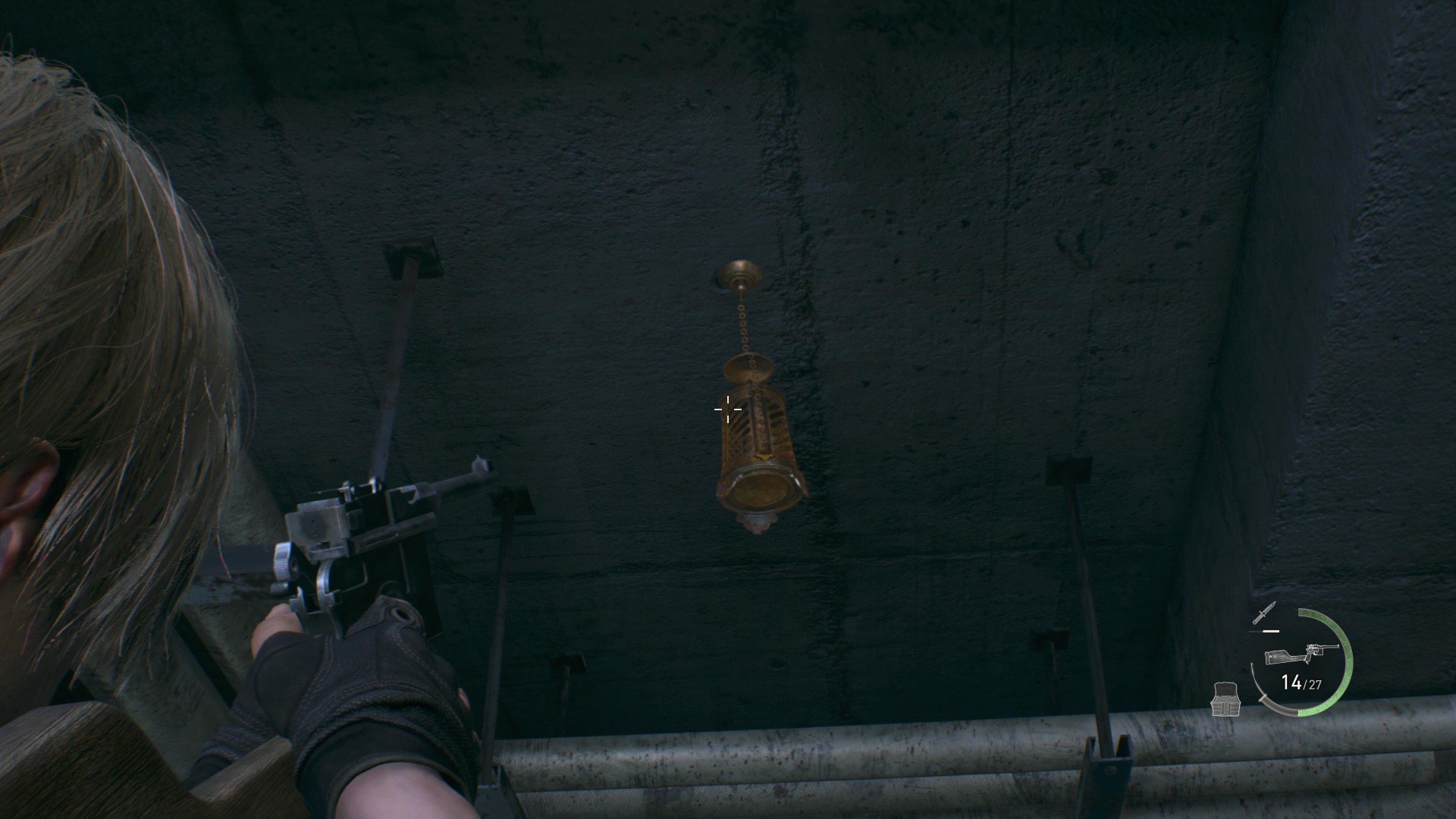 BIOHAZARD RE_4_ - Incubation Lab Hidden treasure - Silver Token