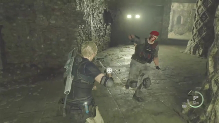 RE4 Remake - Krauser 2nd Encounter Boss Fight Counter Prompts