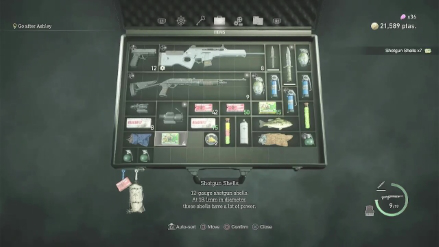 RE4 Remake - Mutated Krauser Boss Fight Stock Up Items