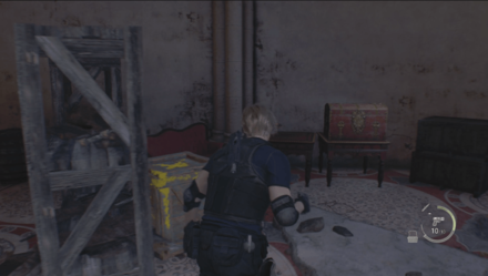 Resident Evil 4 Remake - Castle Ornate Beetle In-Game