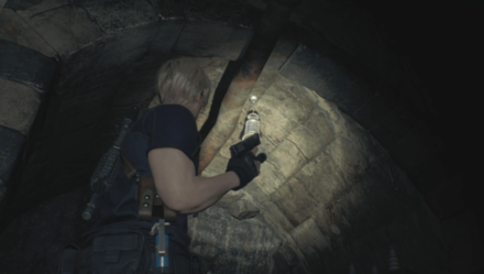 Resident Evil 4 Remake - Castle Red Beryl In-Game