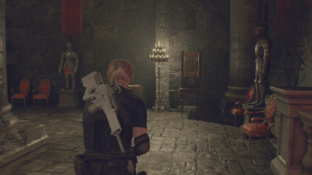 Resident Evil 4 Remake - Castle Gold Chicken Egg In-Game